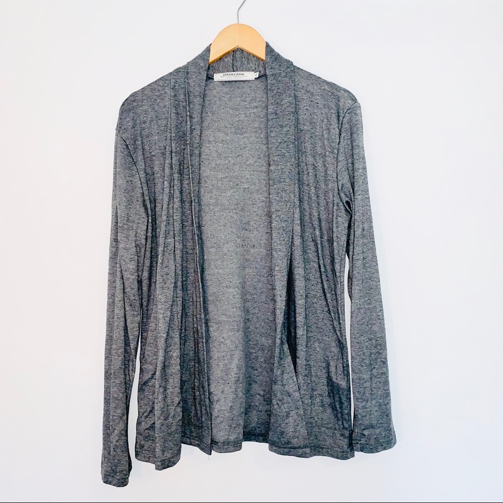 Large Gray Cardigan Men’s